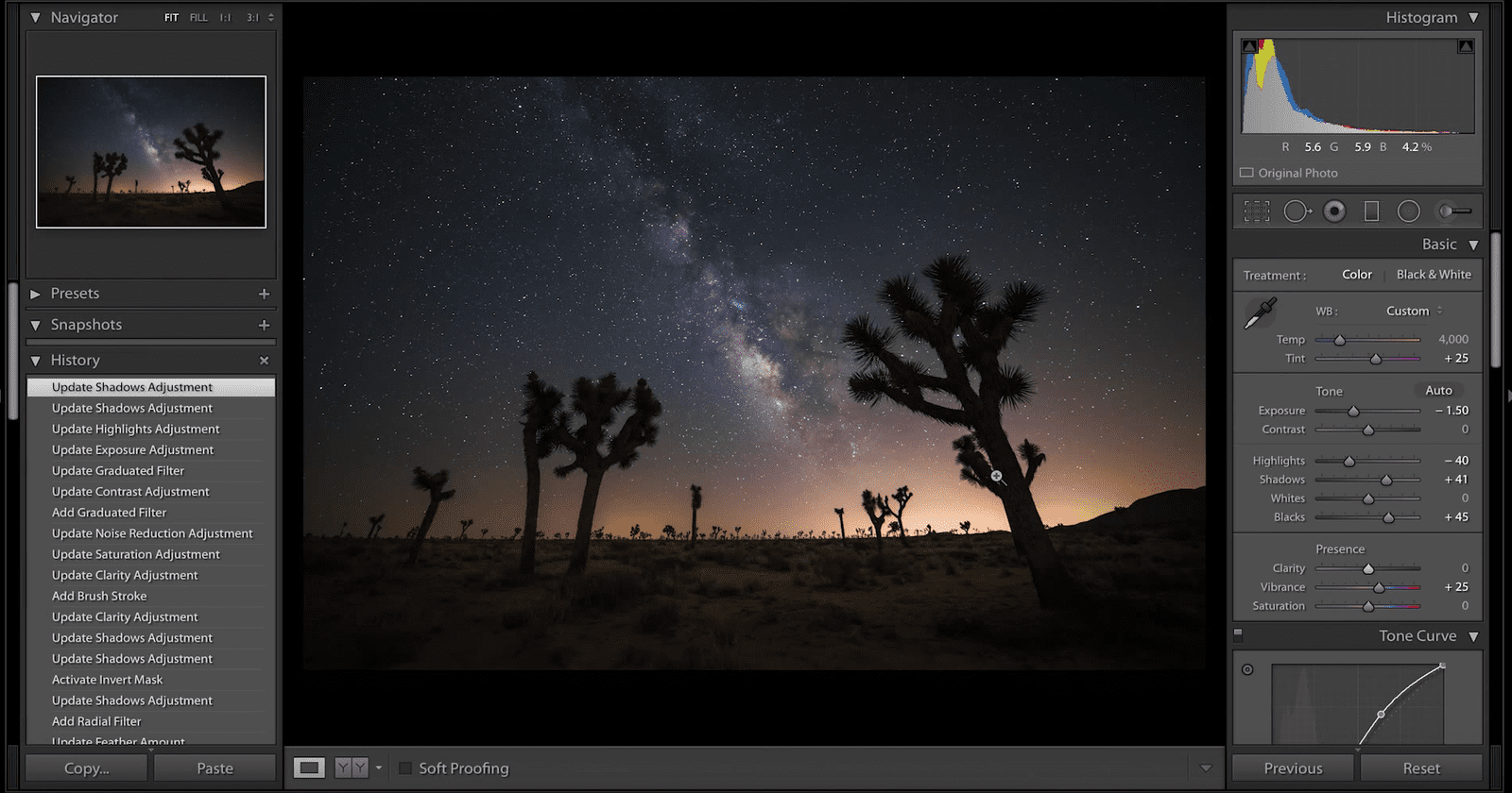 Lightroom Milky Way Processing Tutorial