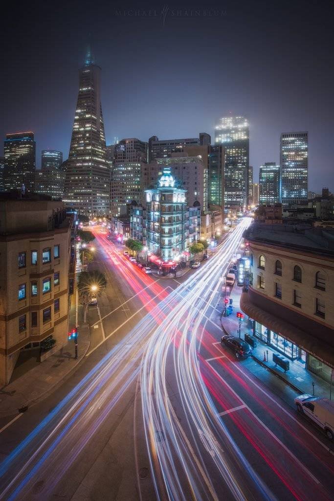 san francisco long exposure night photography