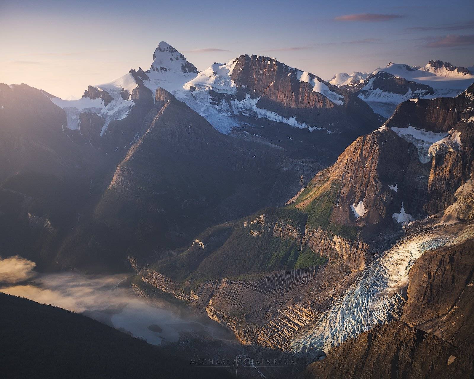 canada aerial photography and landscape photography