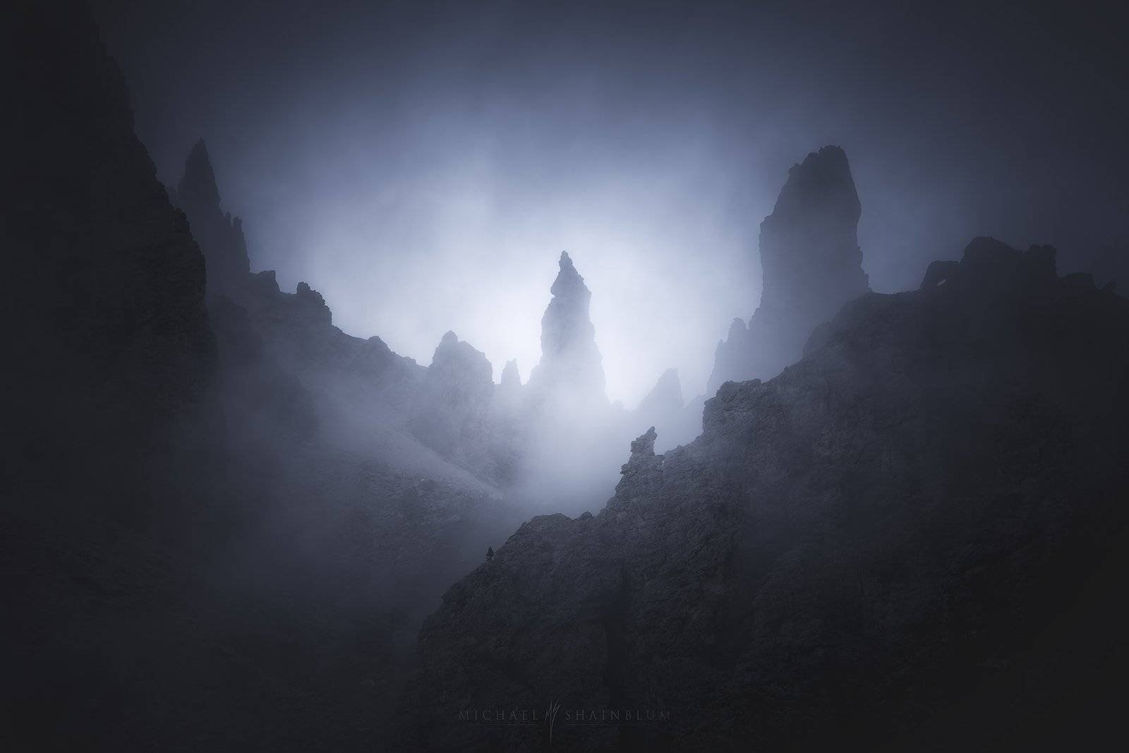 Fog Dolomites Mountain Landscape Photography