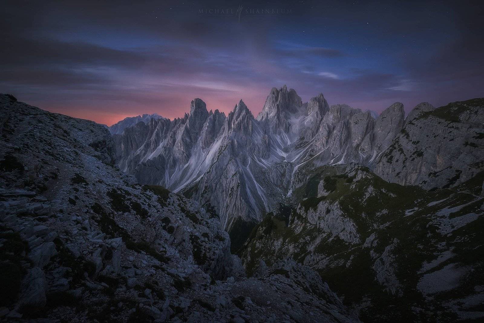 Dolomites Mountain Sunrise Landscape Photography