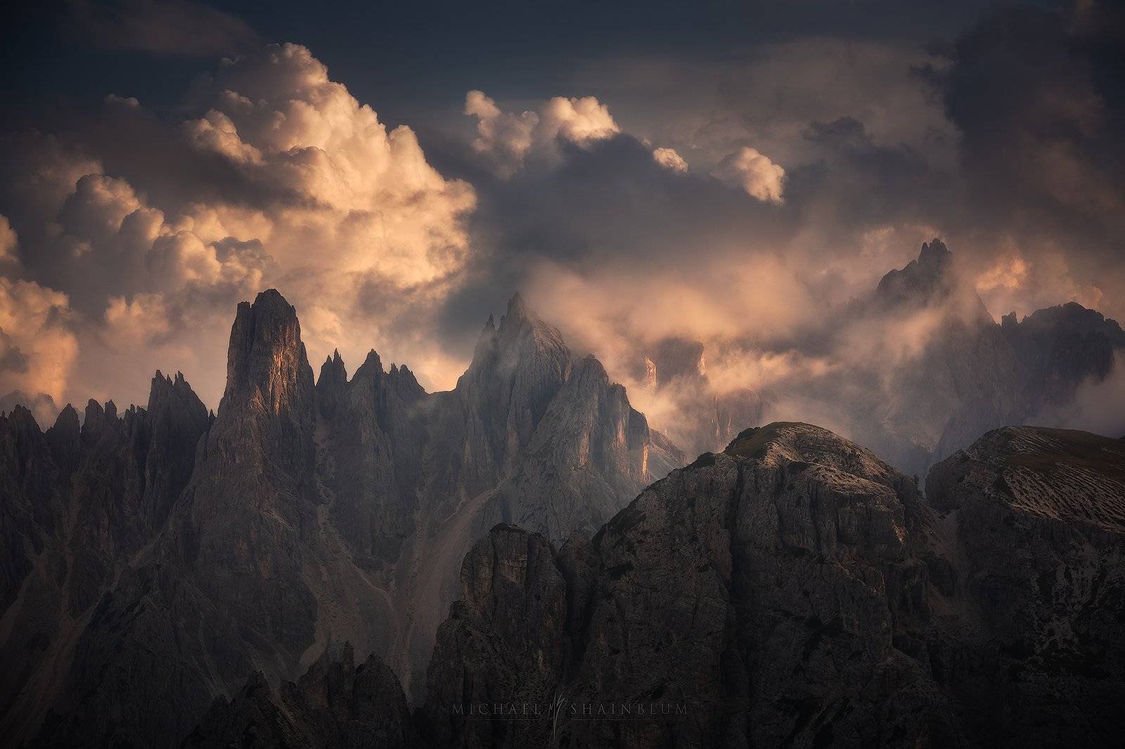 Tre Cime Dolomites Landscape Photo