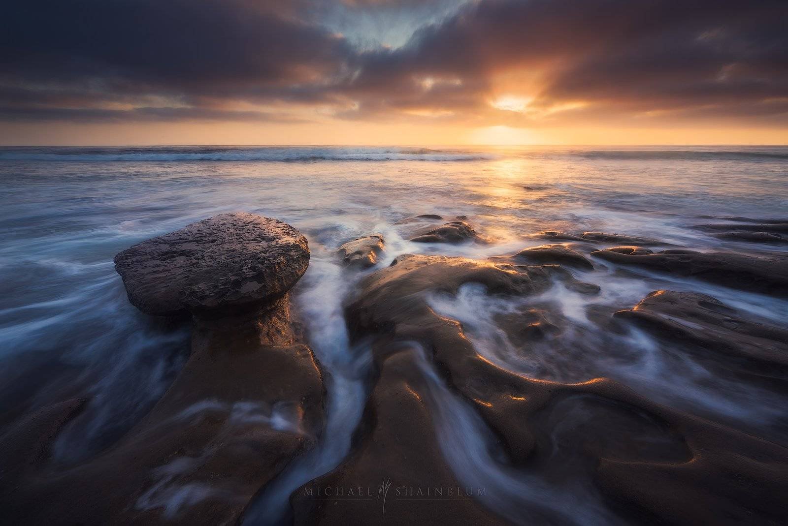 San Diego Seascape, Coastal Landscape Photography.