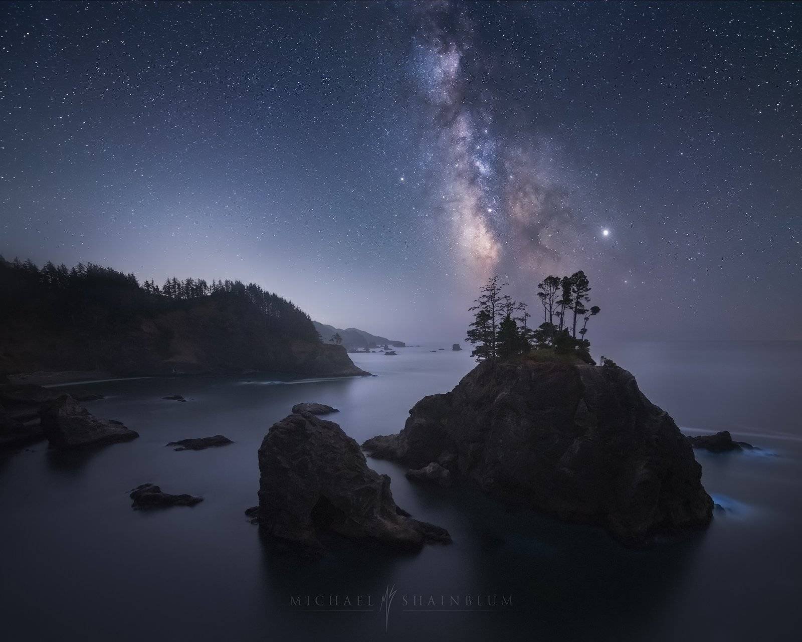 Oregon Coast Milky Way Photography