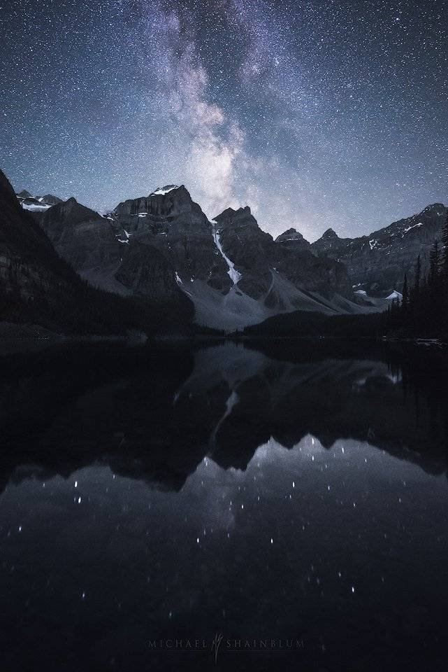 Moraine Lake Milky Way