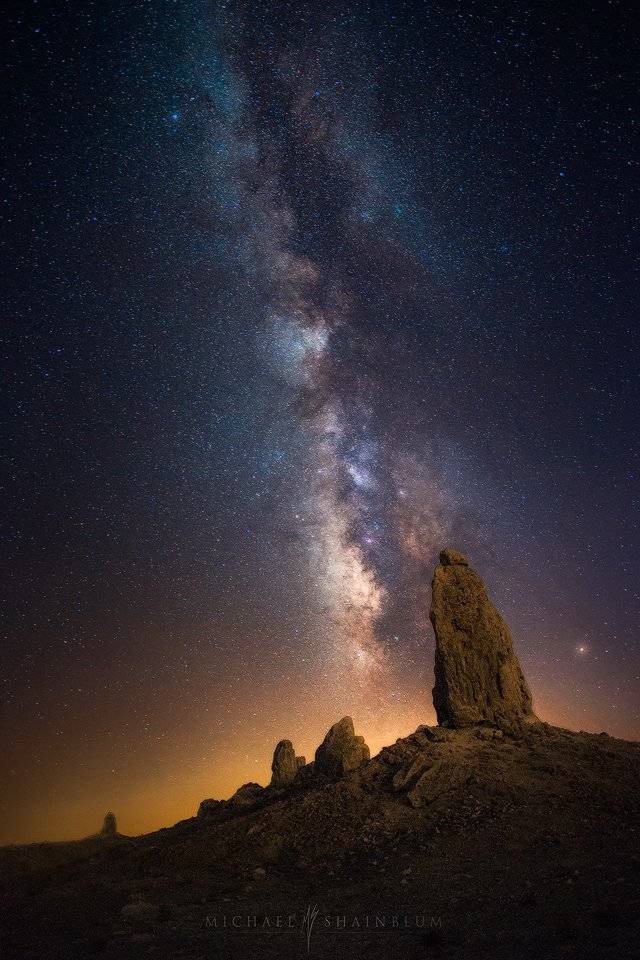 Trona Pinnacles Milky Way Photography