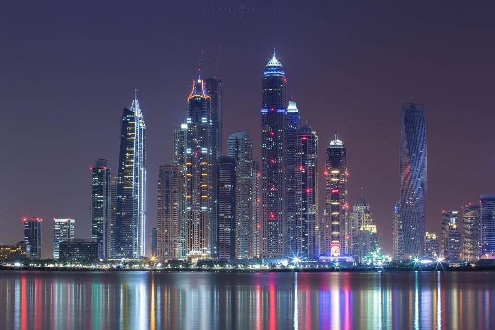 Dubai Photography  Dubai Cityscape By Michael Shainblum