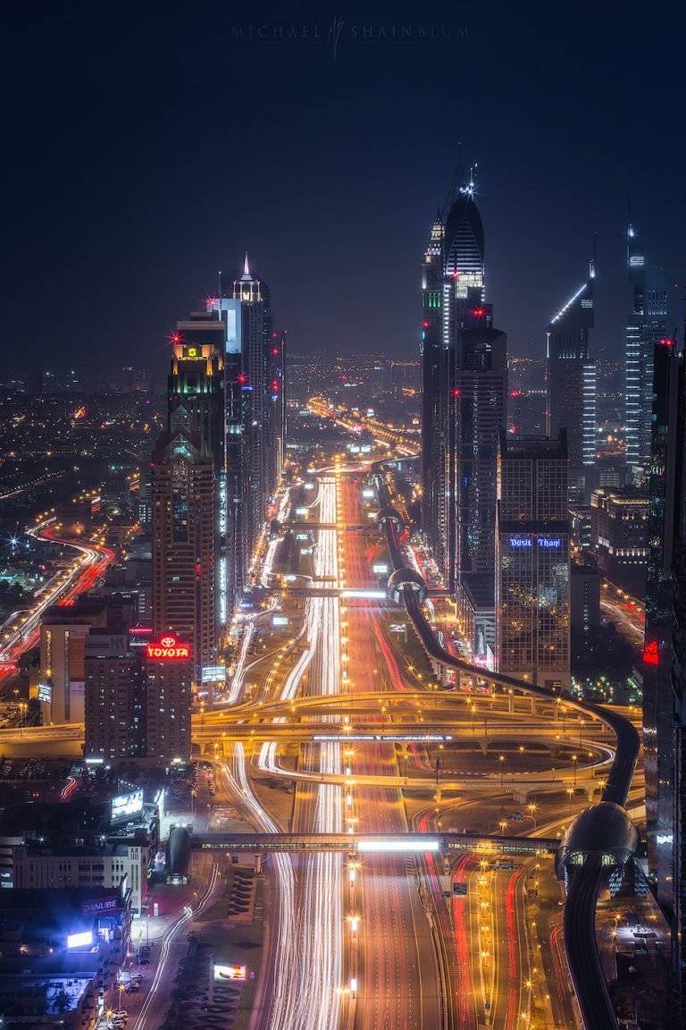 Dubai Photography | Dubai Cityscape By Michael Shainblum