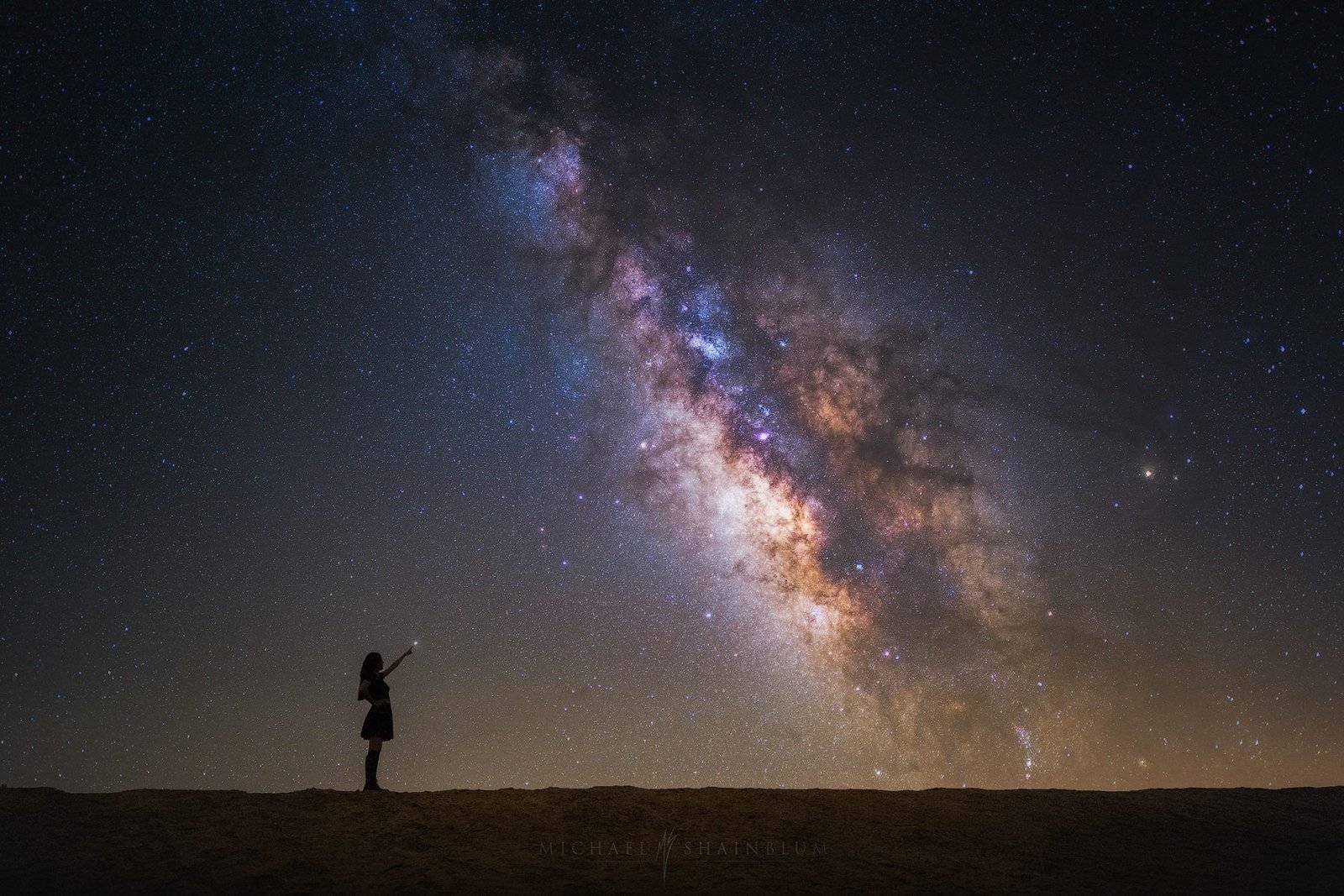 Milky Way over Anza Borrego California - Michael Shainblum Photography