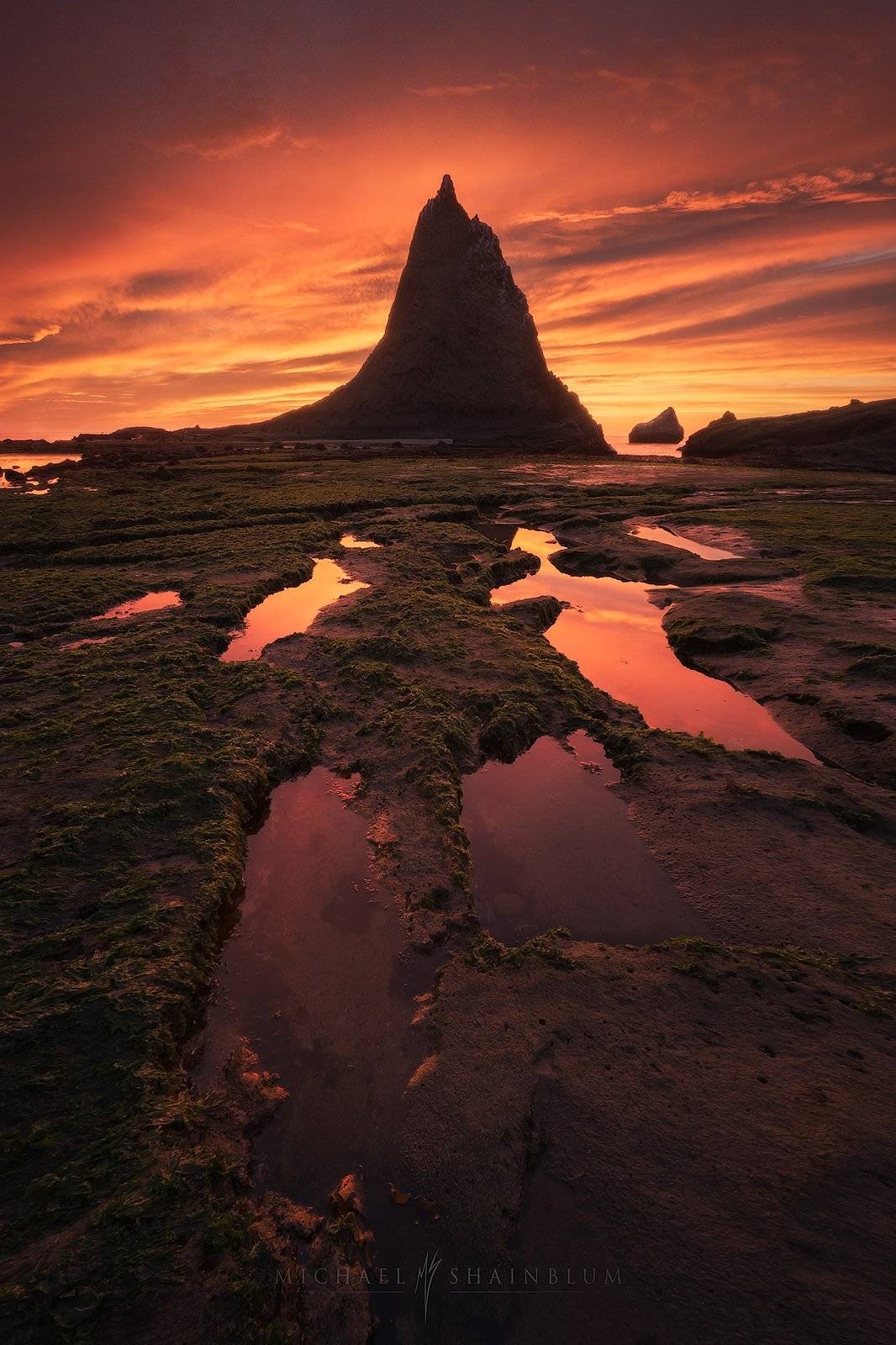 Half Moon Bay Seascape, Coastal Landscape Photography.