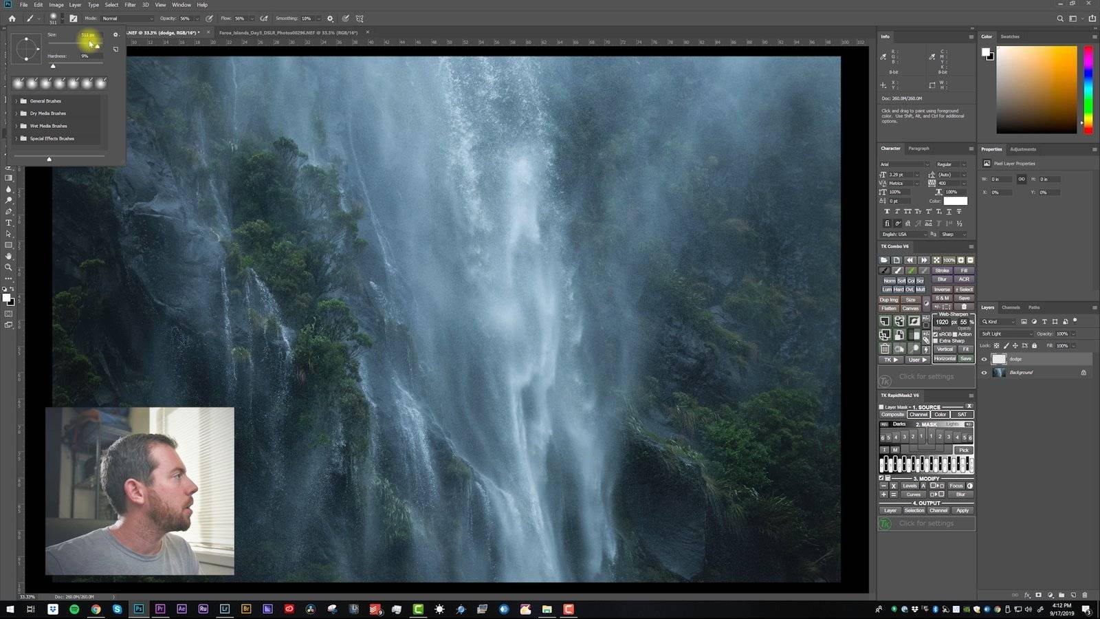 Dodge and Burn Photoshop Tutorial for Landscape Photography