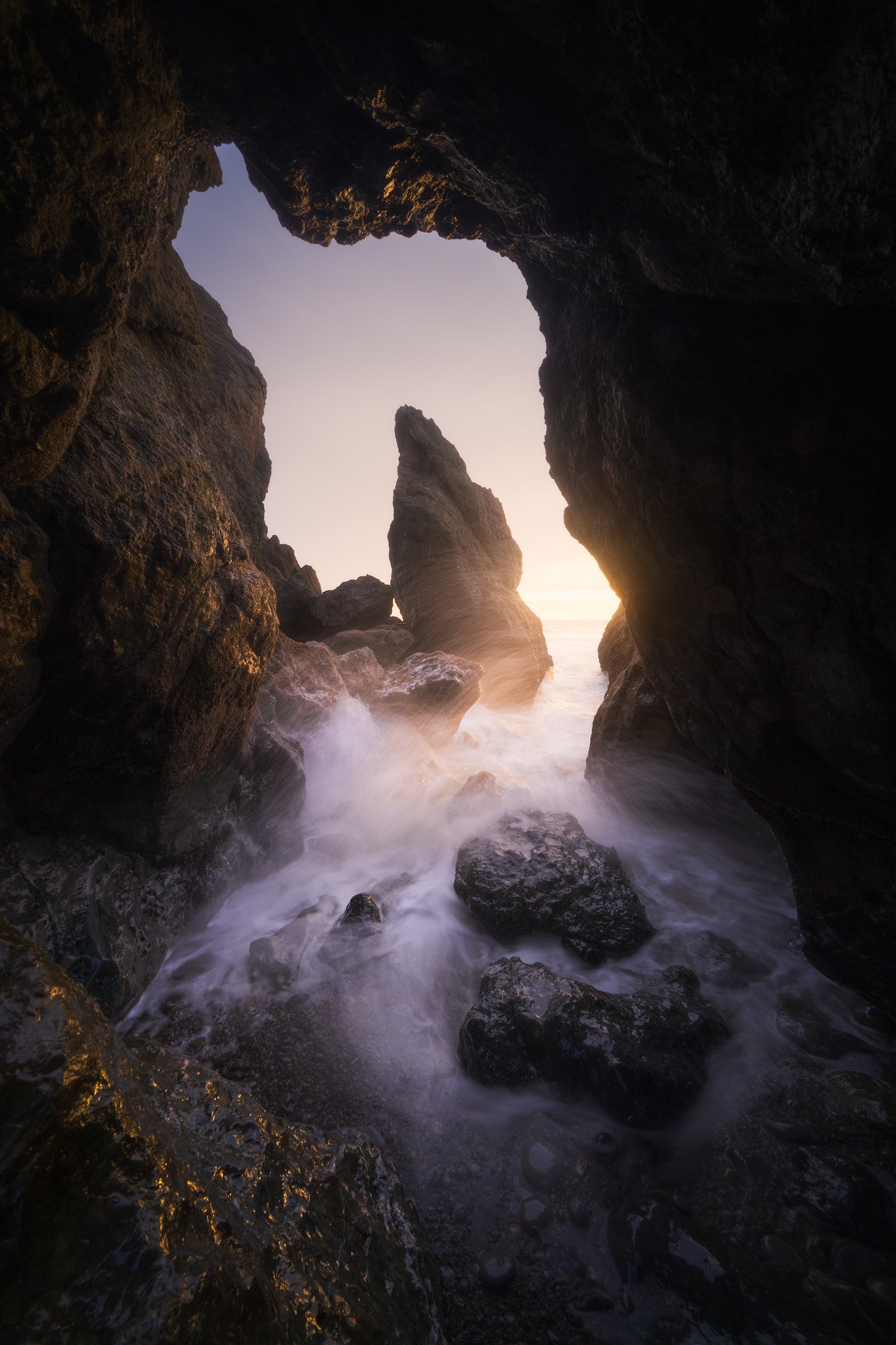 Coastal Cave Photography