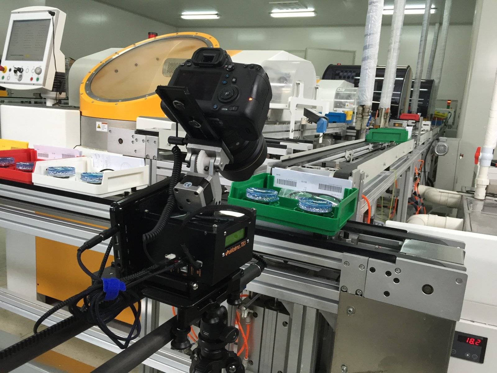 Michael Shainblum on location commercial production